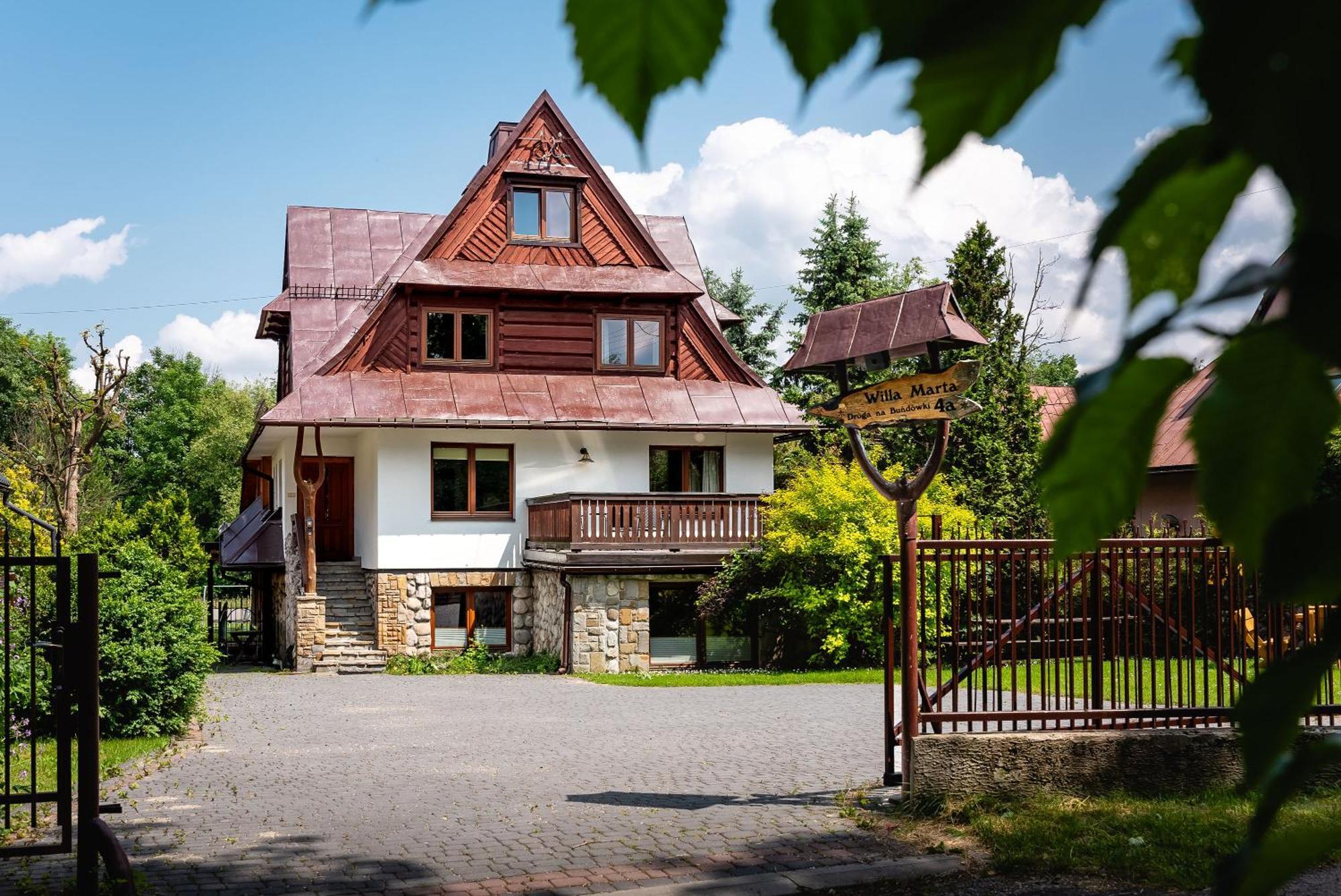 Willa Marta Zakopane Kültér fotó